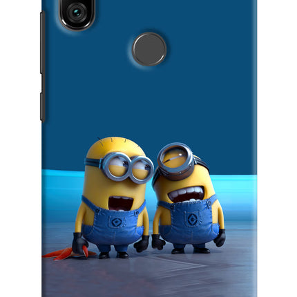 Minion Laughing Redmi Note 6 Pro Hard Case Back Cover by Casekaro
