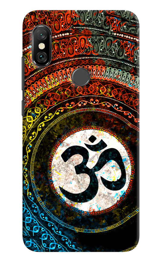 Om Cultural Redmi Note 6 Pro Hard Case Back Cover by Casekaro