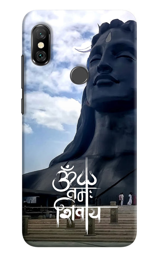 Om Namah Shivay Redmi Note 6 Pro Hard Case Back Cover by Casekaro