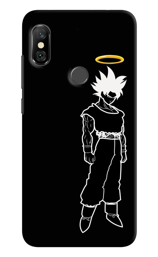 DBS Character Redmi Note 6 Pro Hard Case Back Cover by Casekaro