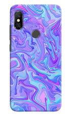 Glitter Redmi Note 6 Pro Hard Case Back Cover by Casekaro