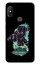 Black Panther Redmi Note 6 Pro Hard Case Back Cover by Casekaro