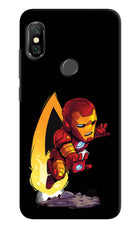 IronMan Redmi Note 6 Pro Hard Case Back Cover by Casekaro