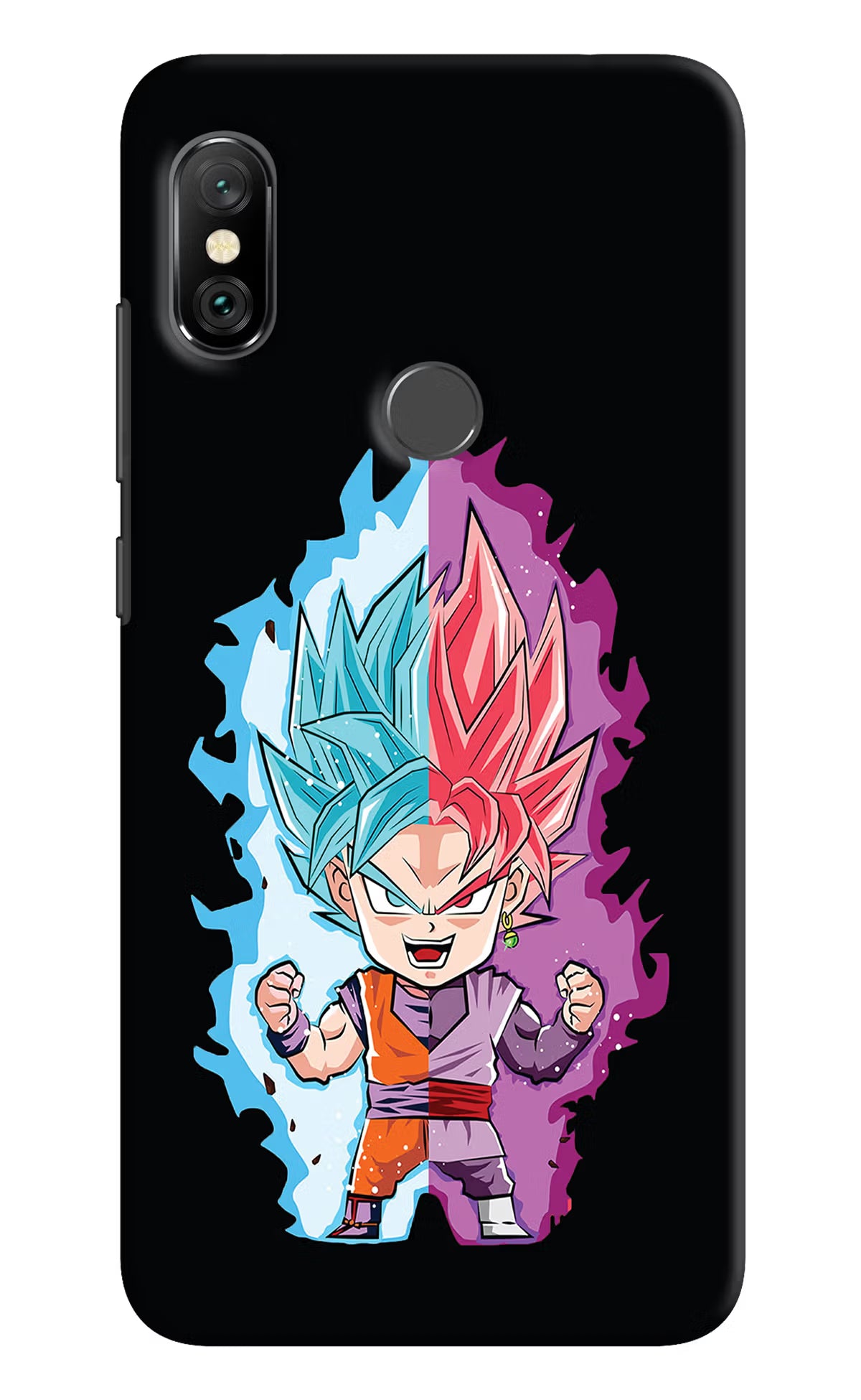 Chota Goku Redmi Note 6 Pro Hard Case Back Cover by Casekaro