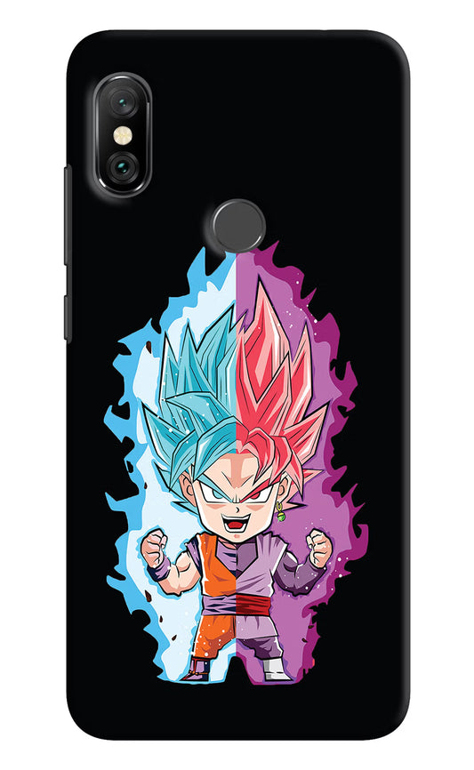 Chota Goku Redmi Note 6 Pro Hard Case Back Cover by Casekaro