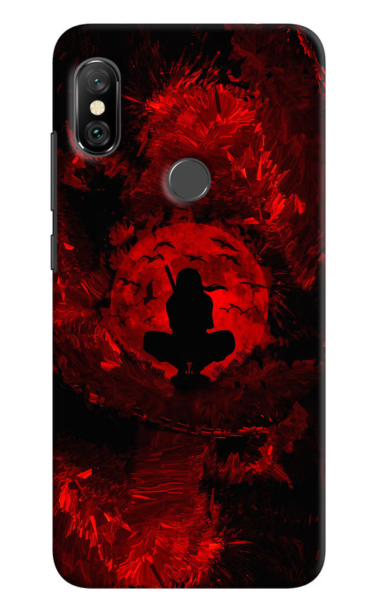 Itachi Uchiha Redmi Note 6 Pro Hard Case Back Cover by Casekaro