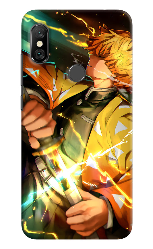 Demon Slayer Redmi Note 6 Pro Hard Case Back Cover by Casekaro