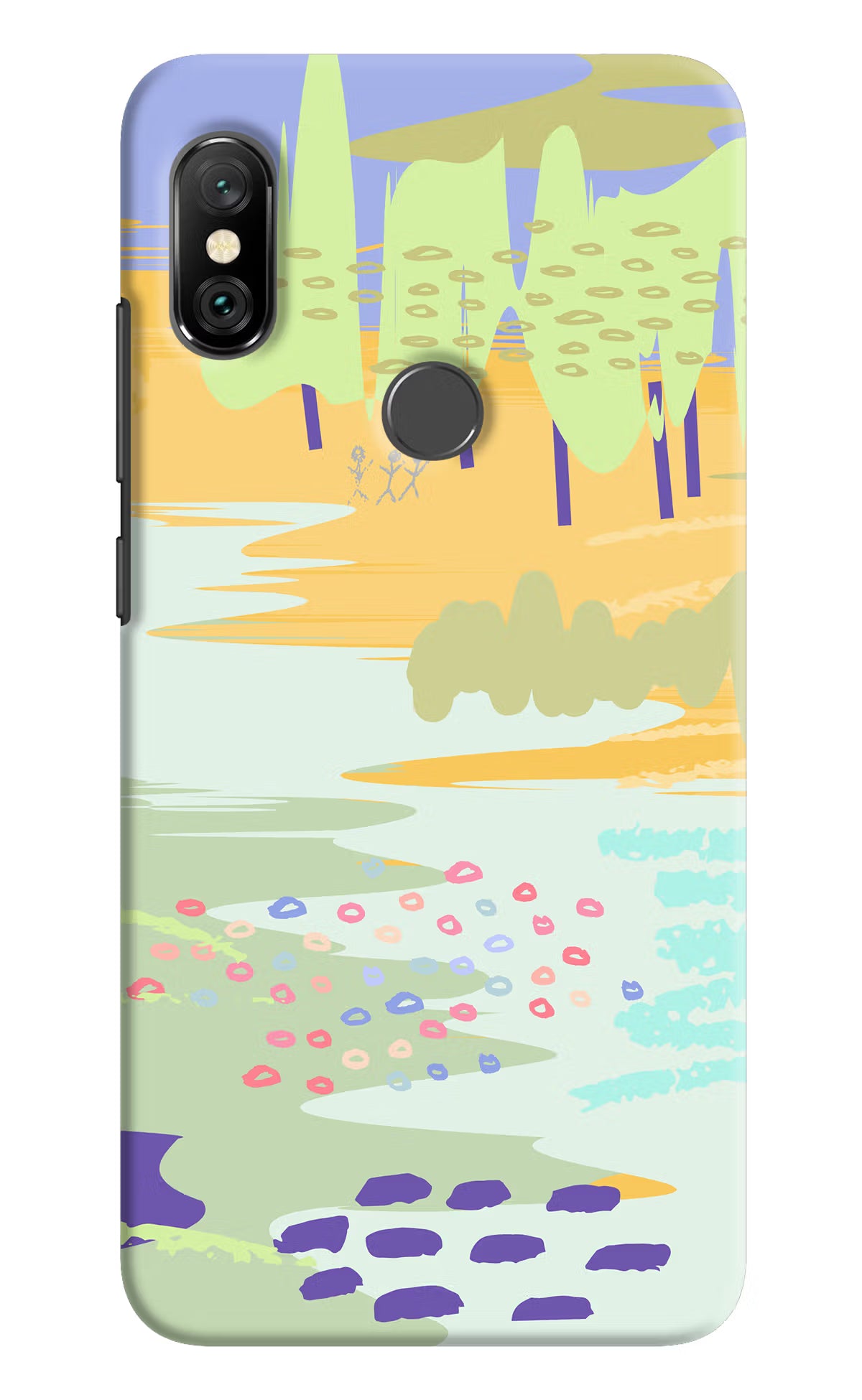 Scenery Redmi Note 6 Pro Hard Case Back Cover by Casekaro