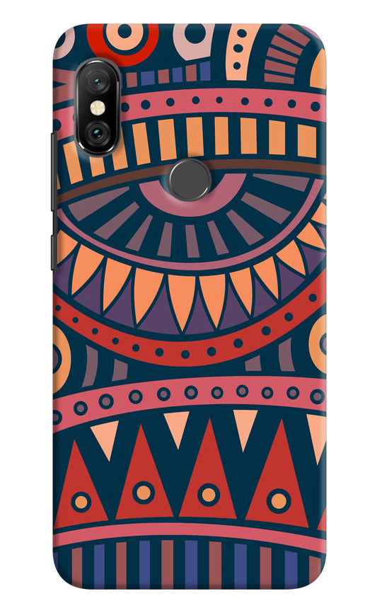 African Culture Design Redmi Note 6 Pro Hard Case Back Cover by Casekaro