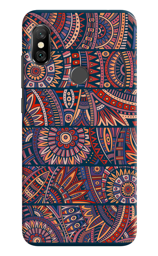 African Culture Design Redmi Note 6 Pro Hard Case Back Cover by Casekaro