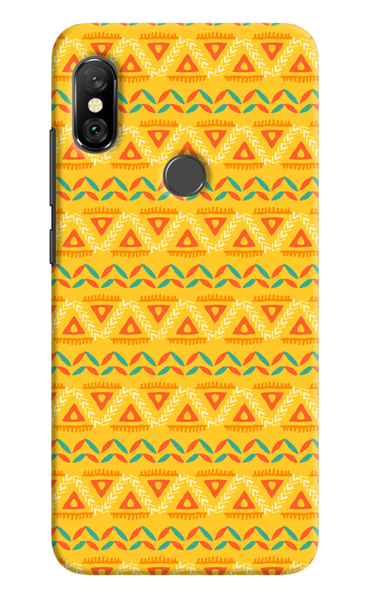 Tribal Pattern Redmi Note 6 Pro Hard Case Back Cover by Casekaro