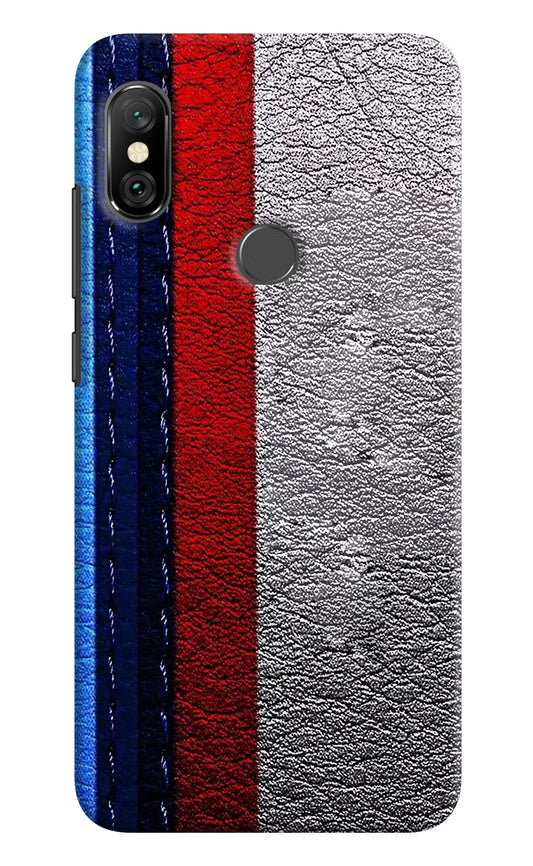 BMW Stripes Redmi Note 6 Pro Hard Case Back Cover by Casekaro