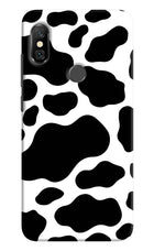 Cow Spots Redmi Note 6 Pro Hard Case Back Cover by Casekaro