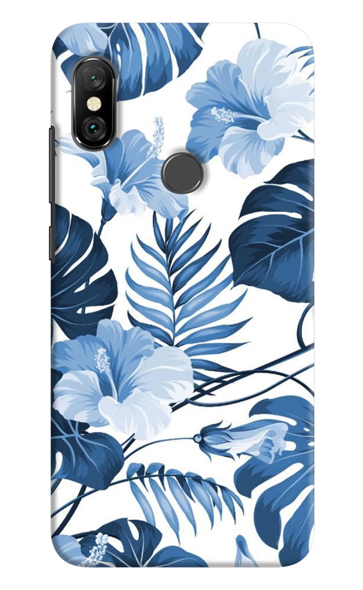 Fabric Art Redmi Note 6 Pro Hard Case Back Cover by Casekaro