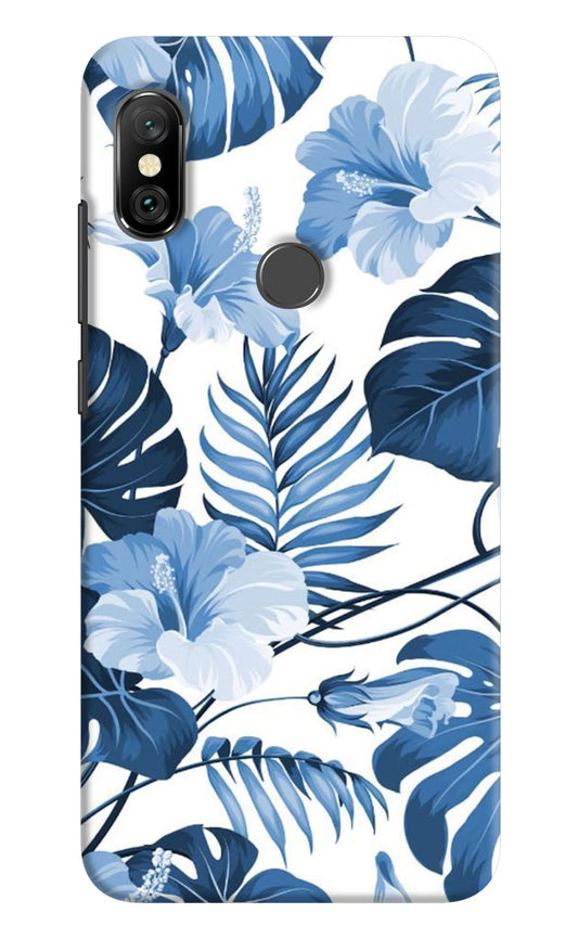 Fabric Art Redmi Note 6 Pro Hard Case Back Cover by Casekaro