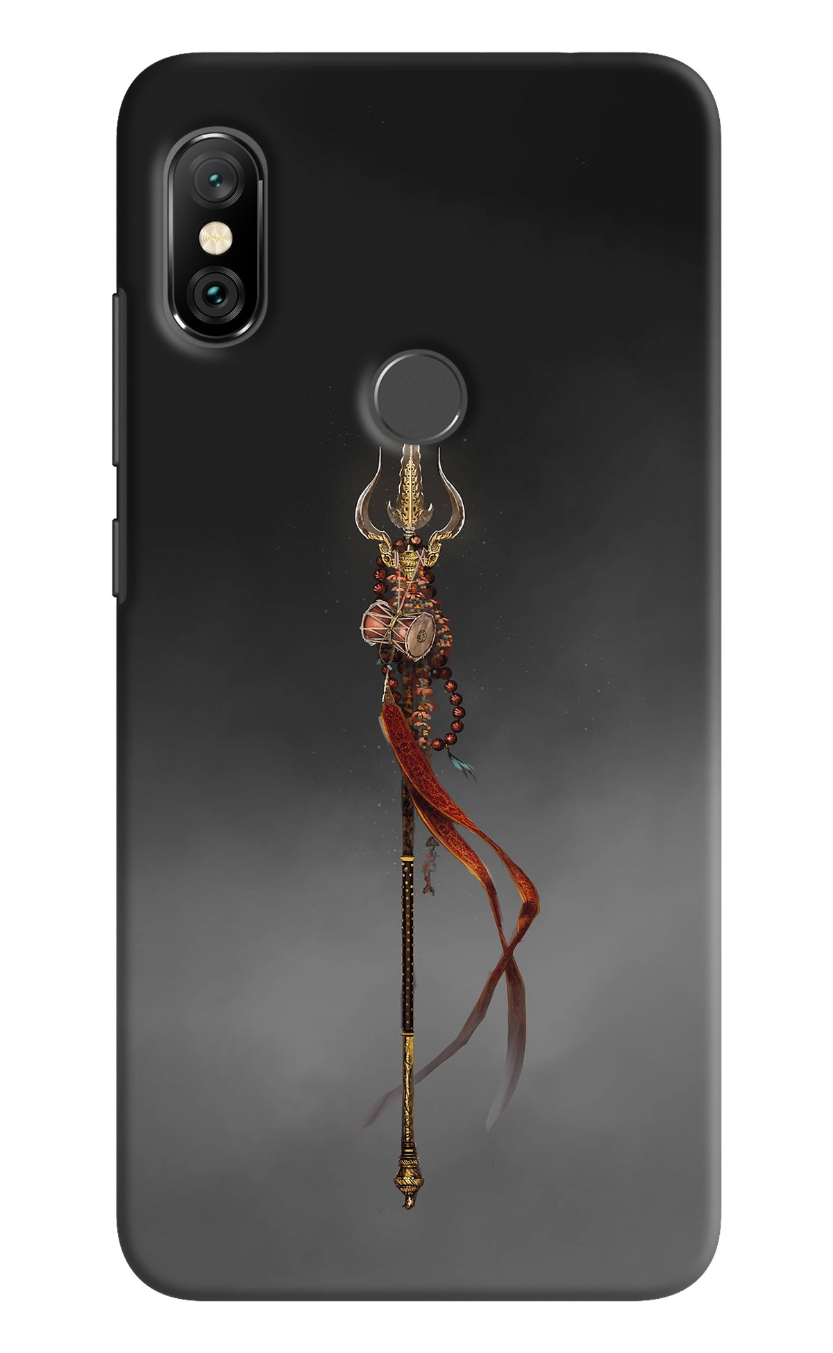 Shiv Trishul Redmi Note 6 Pro Back Cover