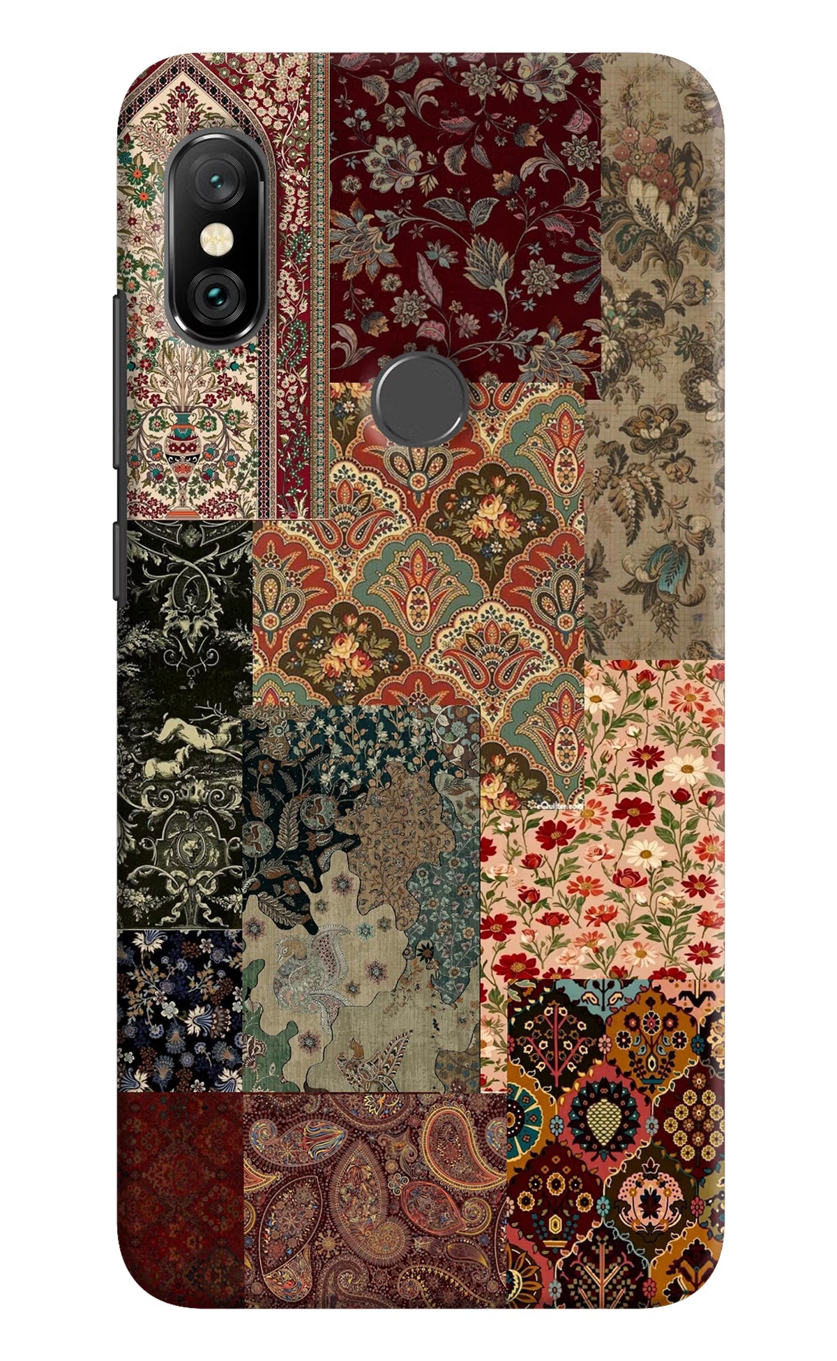 Desi Print Redmi Note 6 Pro Hard Case Back Cover by Casekaro