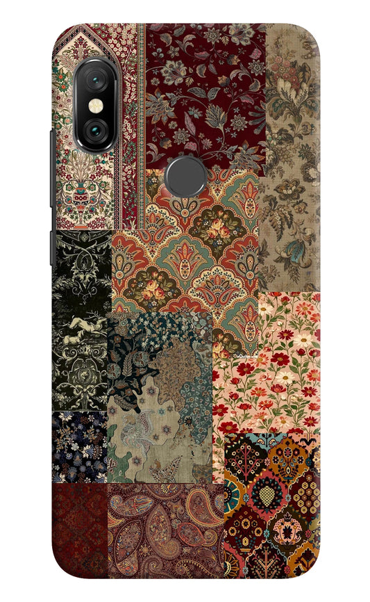 Desi Print Redmi Note 6 Pro Hard Case Back Cover by Casekaro