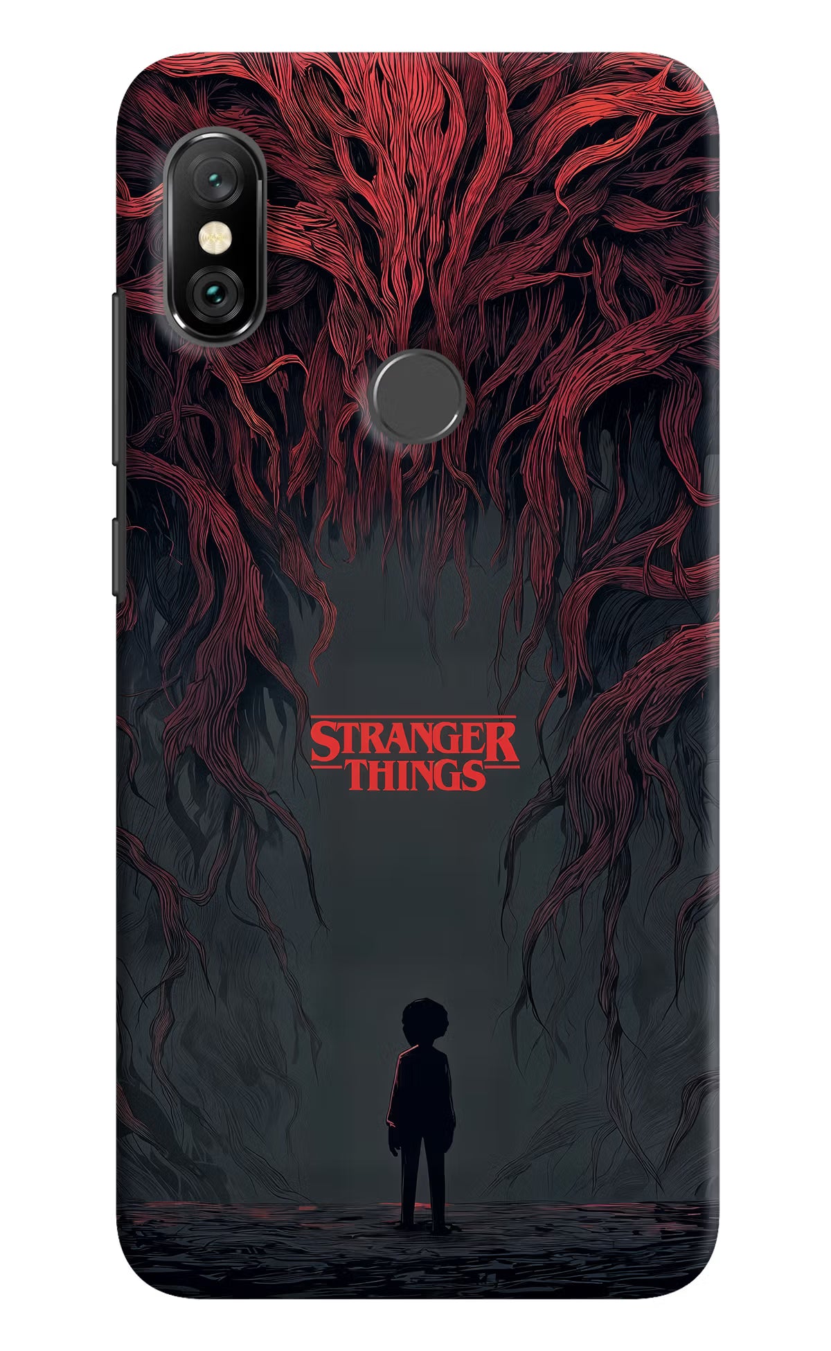 Ordinary Things Dark Side Redmi Note 6 Pro Hard Case Back Cover by Casekaro