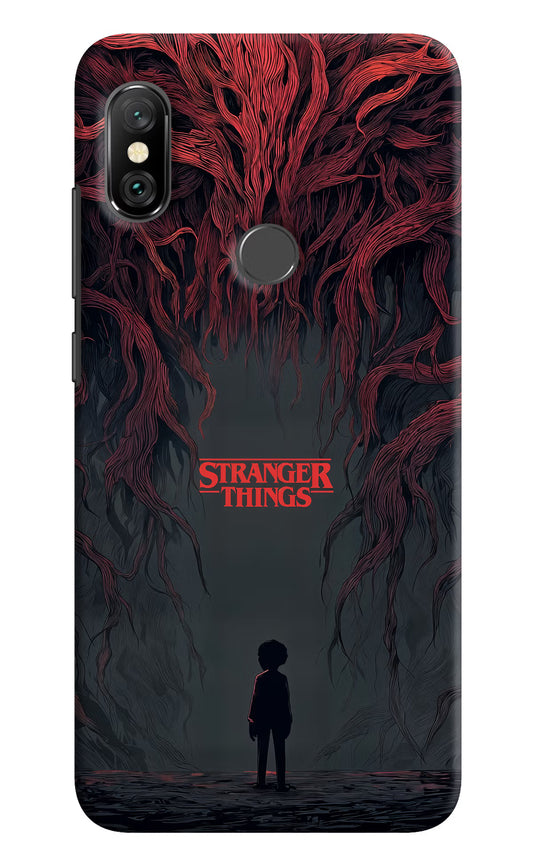 Ordinary Things Dark Side Redmi Note 6 Pro Hard Case Back Cover by Casekaro