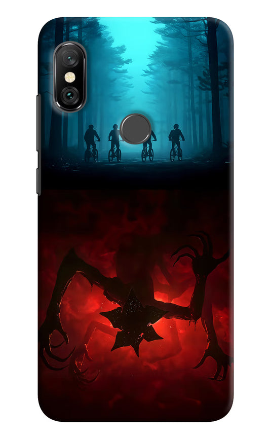 Ordinary Things Downside Up Redmi Note 6 Pro Hard Case Back Cover by Casekaro
