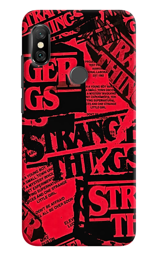 Ordinary Things Redmi Note 6 Pro Hard Case Back Cover by Casekaro
