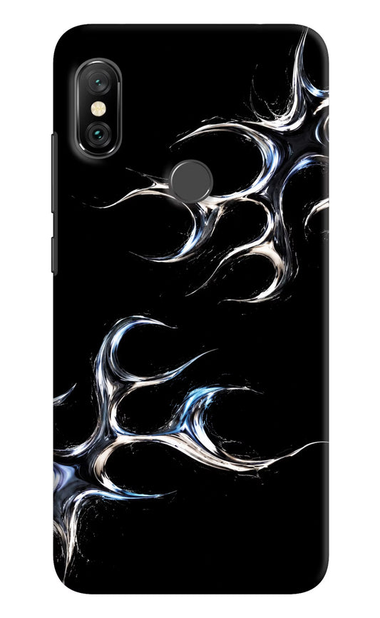 Chrome Tribal Redmi Note 6 Pro Hard Case Back Cover by Casekaro
