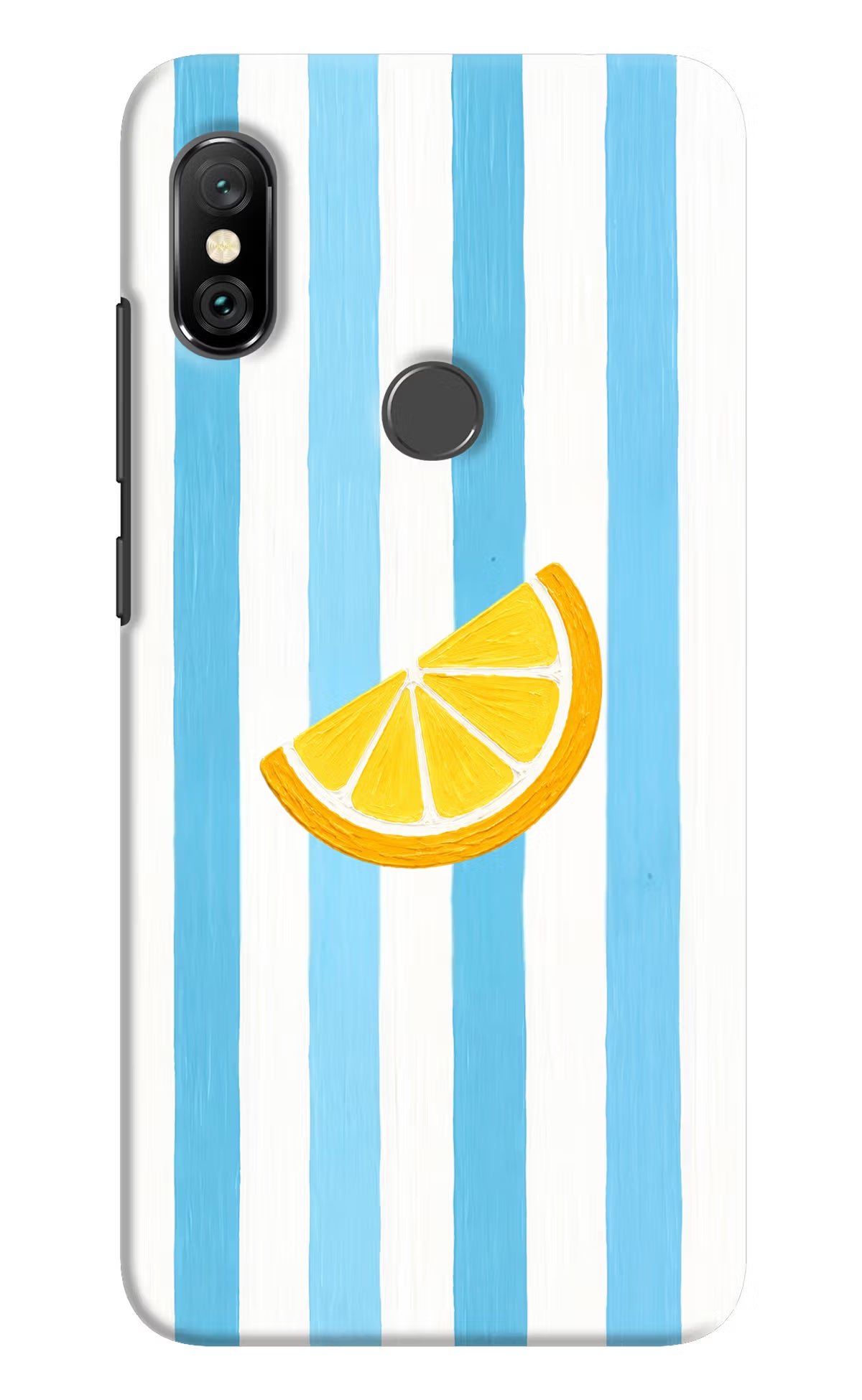 Summer Lemon Redmi Note 6 Pro Hard Case Back Cover by Casekaro