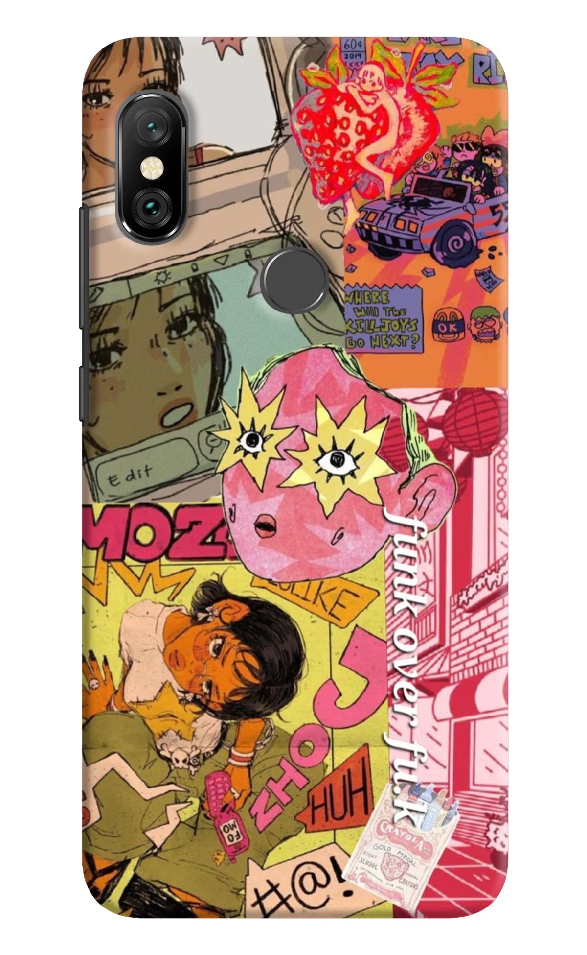 Funkover Redmi Note 6 Pro Back Cover