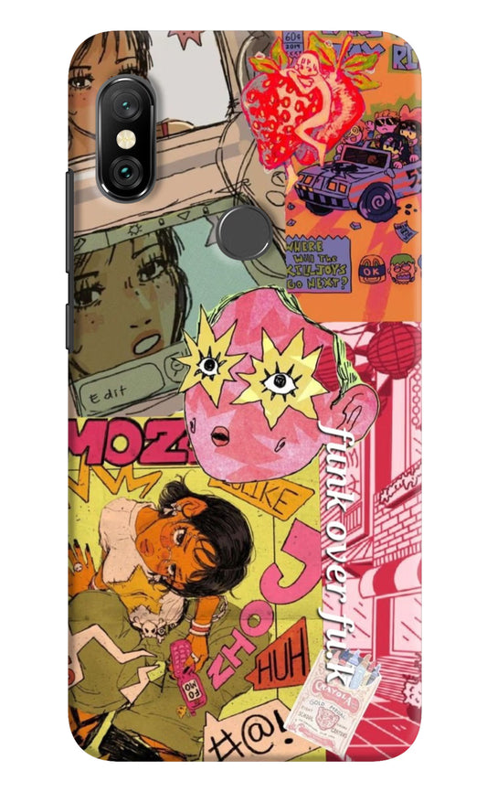 Funkover Redmi Note 6 Pro Back Cover