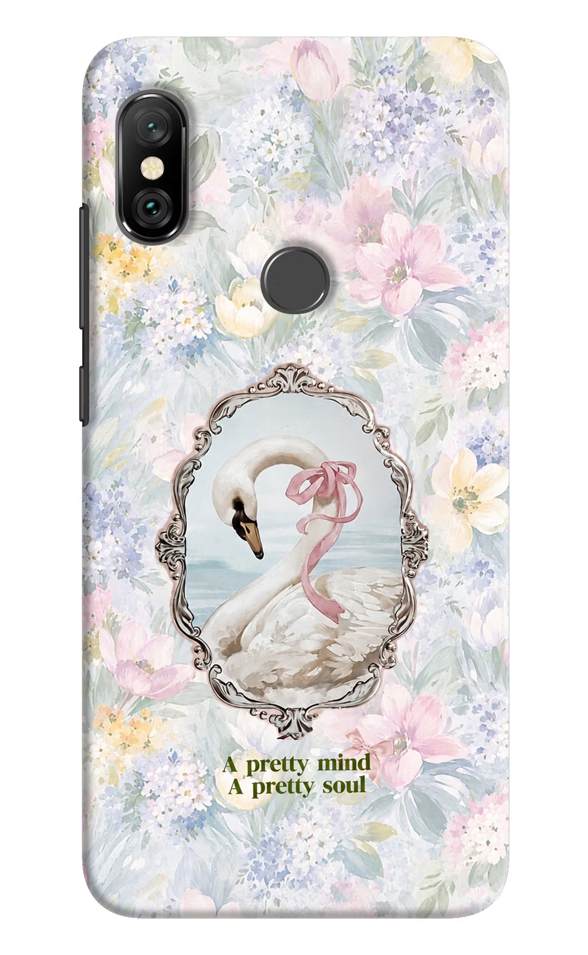 Pretty Mind Pretty Soul Redmi Note 6 Pro Back Cover
