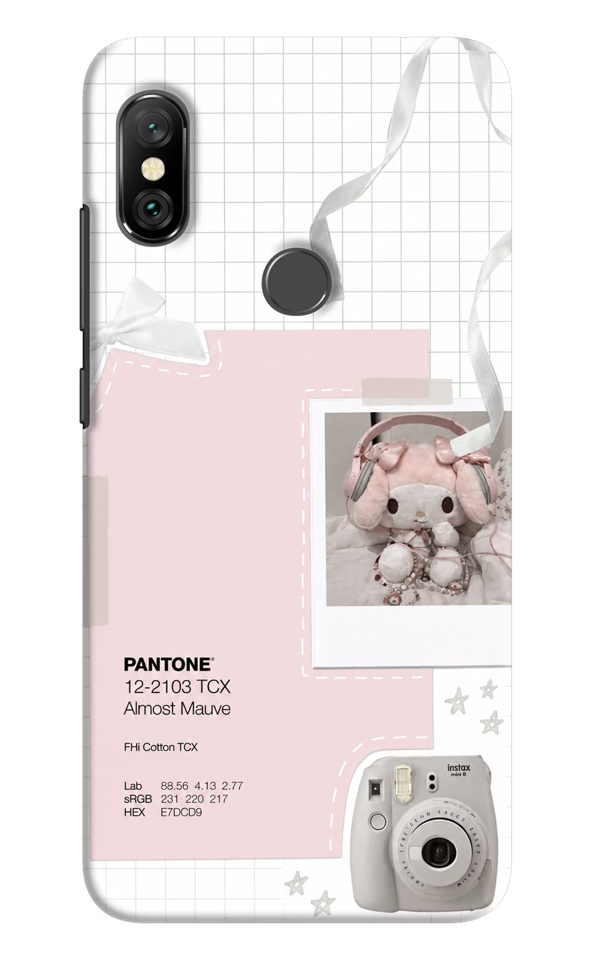 Pantone Asthetic Redmi Note 6 Pro Back Cover