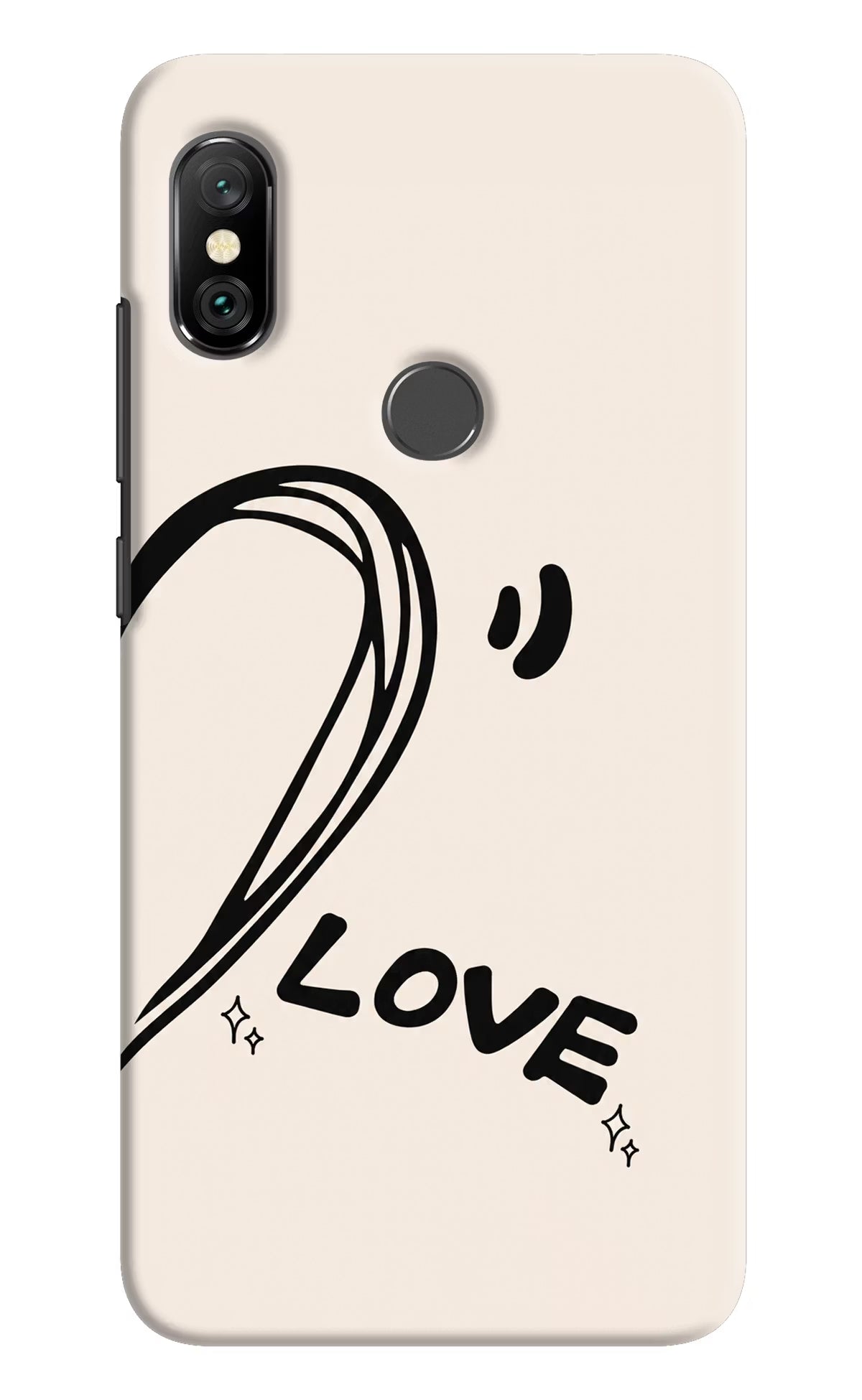 Soul Line Redmi Note 6 Pro Back Cover