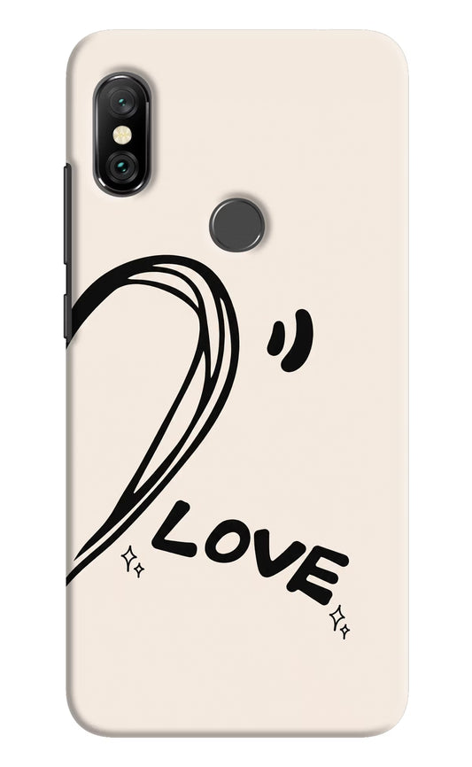 Soul Line Redmi Note 6 Pro Hard Case Back Cover by Casekaro