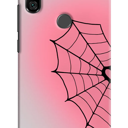 Pink Web Redmi Note 6 Pro Hard Case Back Cover by Casekaro