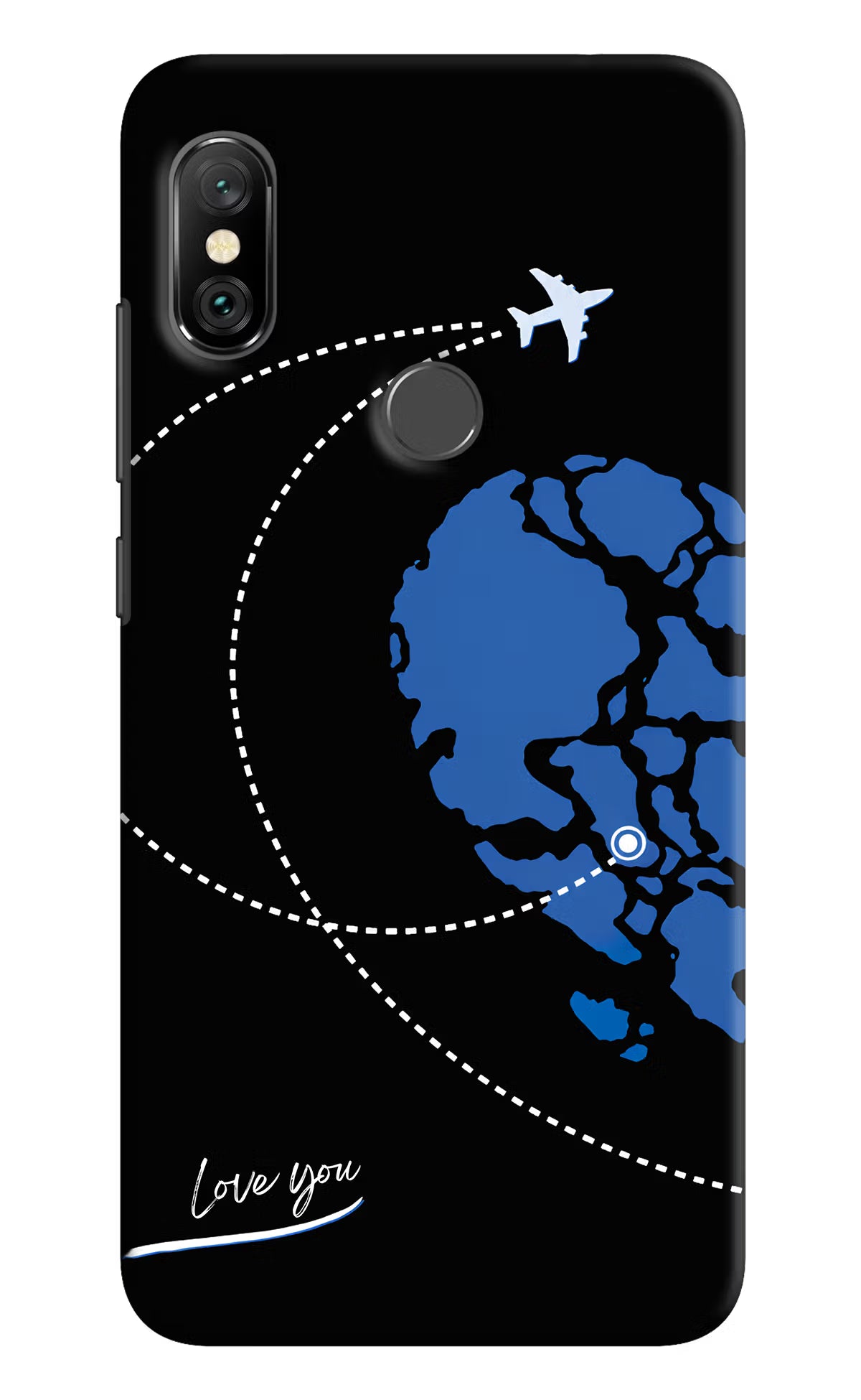 Love Orbit Redmi Note 6 Pro Back Cover