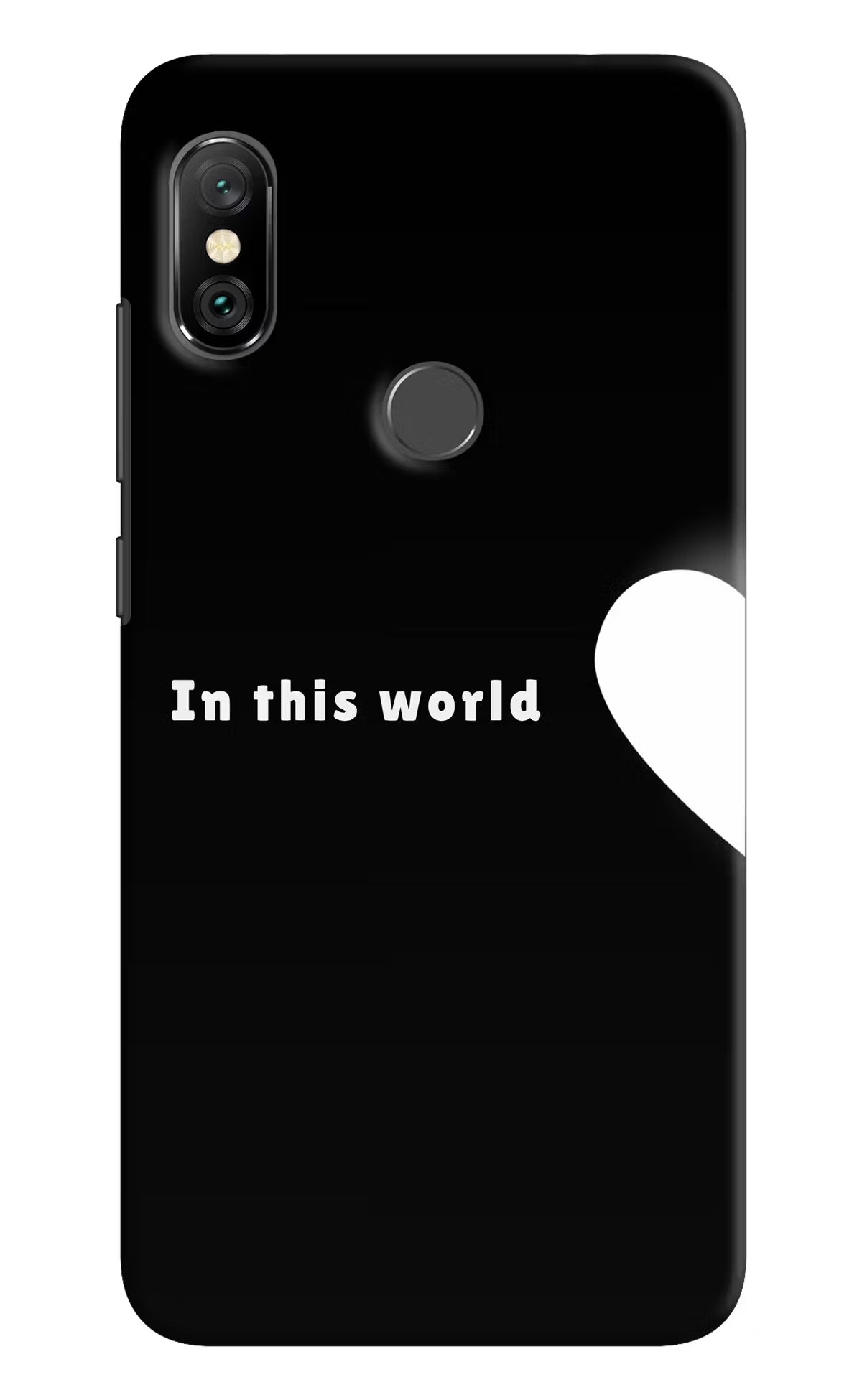 This World Redmi Note 6 Pro Back Cover