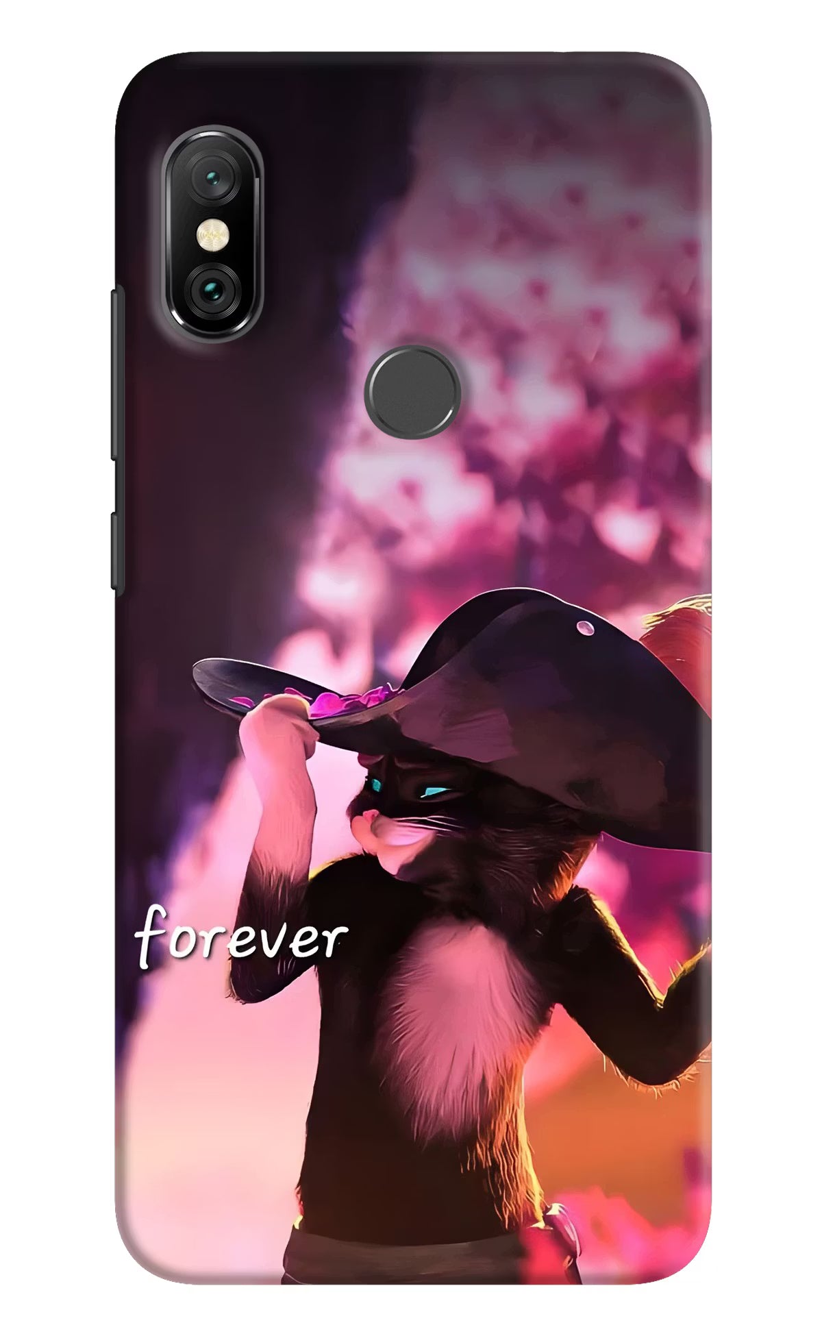 Forever Cat Redmi Note 6 Pro Back Cover