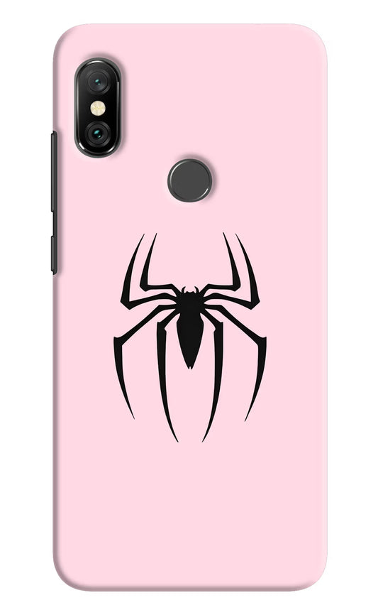 Peter Symbol Redmi Note 6 Pro Hard Case Back Cover by Casekaro