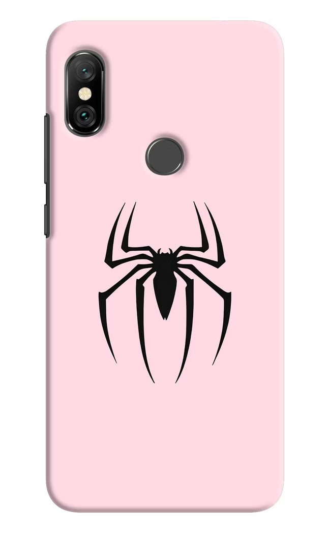 Peter Symbol Redmi Note 6 Pro Hard Case Back Cover by Casekaro