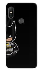 Bat Kitty Redmi Note 6 Pro Hard Case Back Cover by Casekaro
