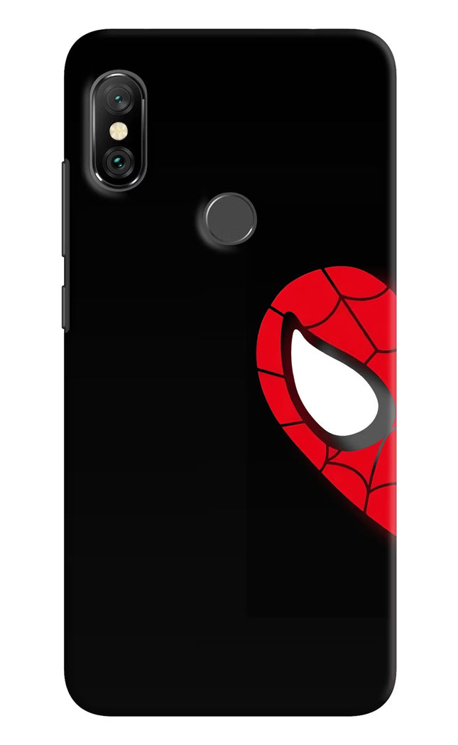 Peter Mask Redmi Note 6 Pro Hard Case Back Cover by Casekaro