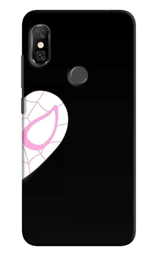 Gwen Mask Redmi Note 6 Pro Hard Case Back Cover by Casekaro