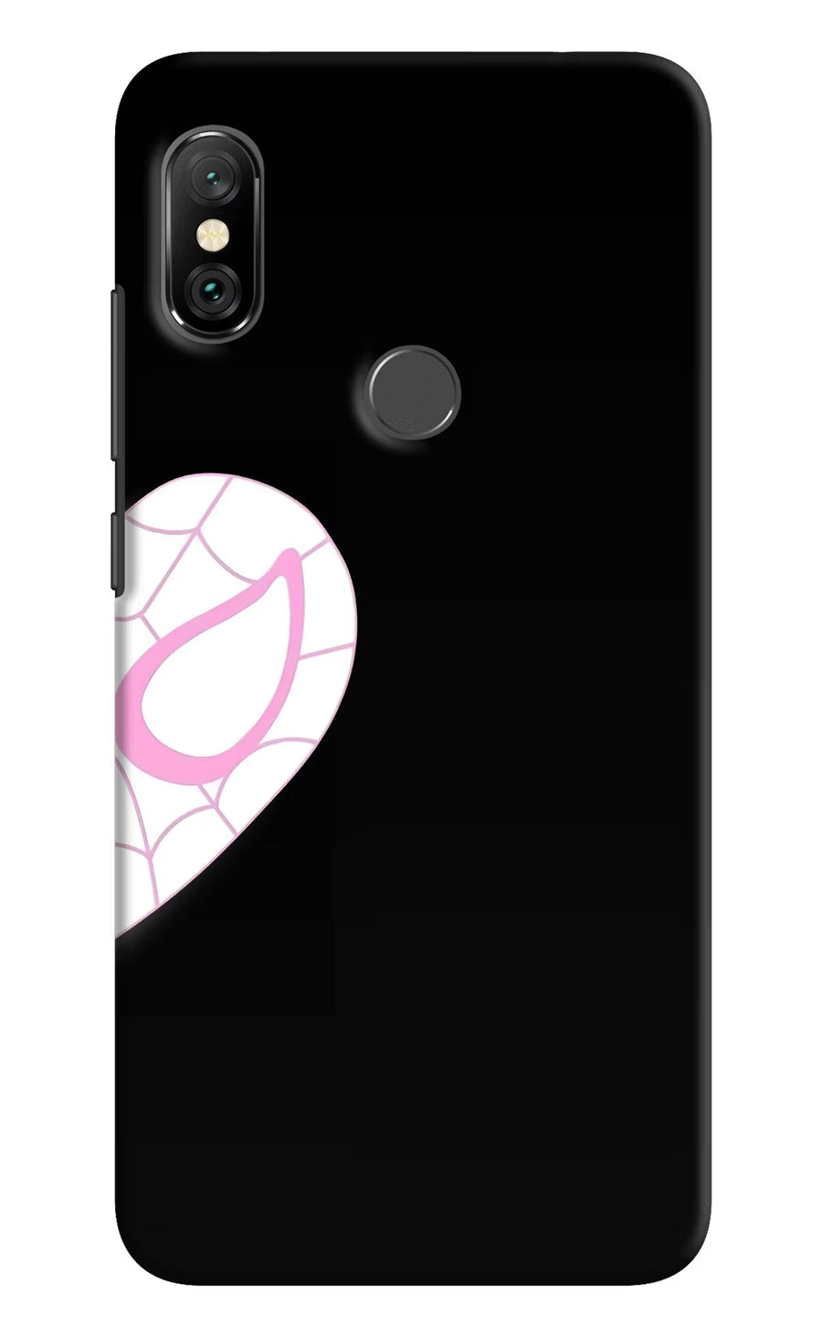Gwen Mask Redmi Note 6 Pro Back Cover, Hard case