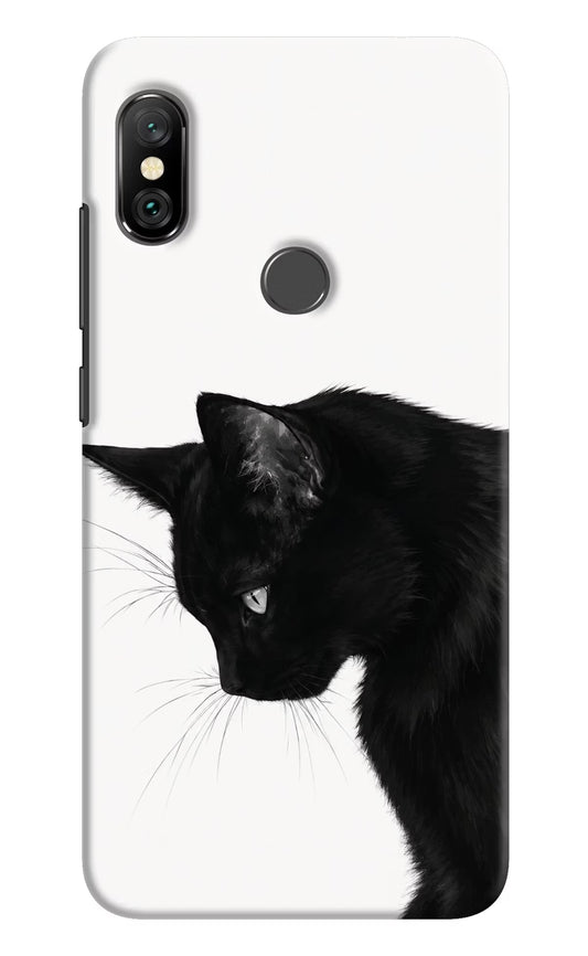 Shadow Gaze Redmi Note 6 Pro Hard Case Back Cover by Casekaro
