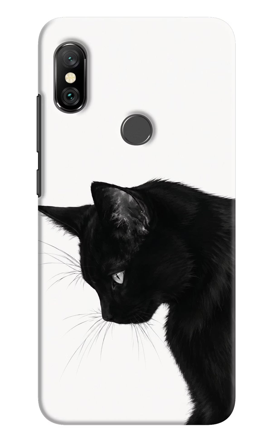 Shadow Gaze Redmi Note 6 Pro Back Cover, Hard case
