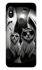 Hood Cats Redmi Note 6 Pro Hard Case Back Cover by Casekaro