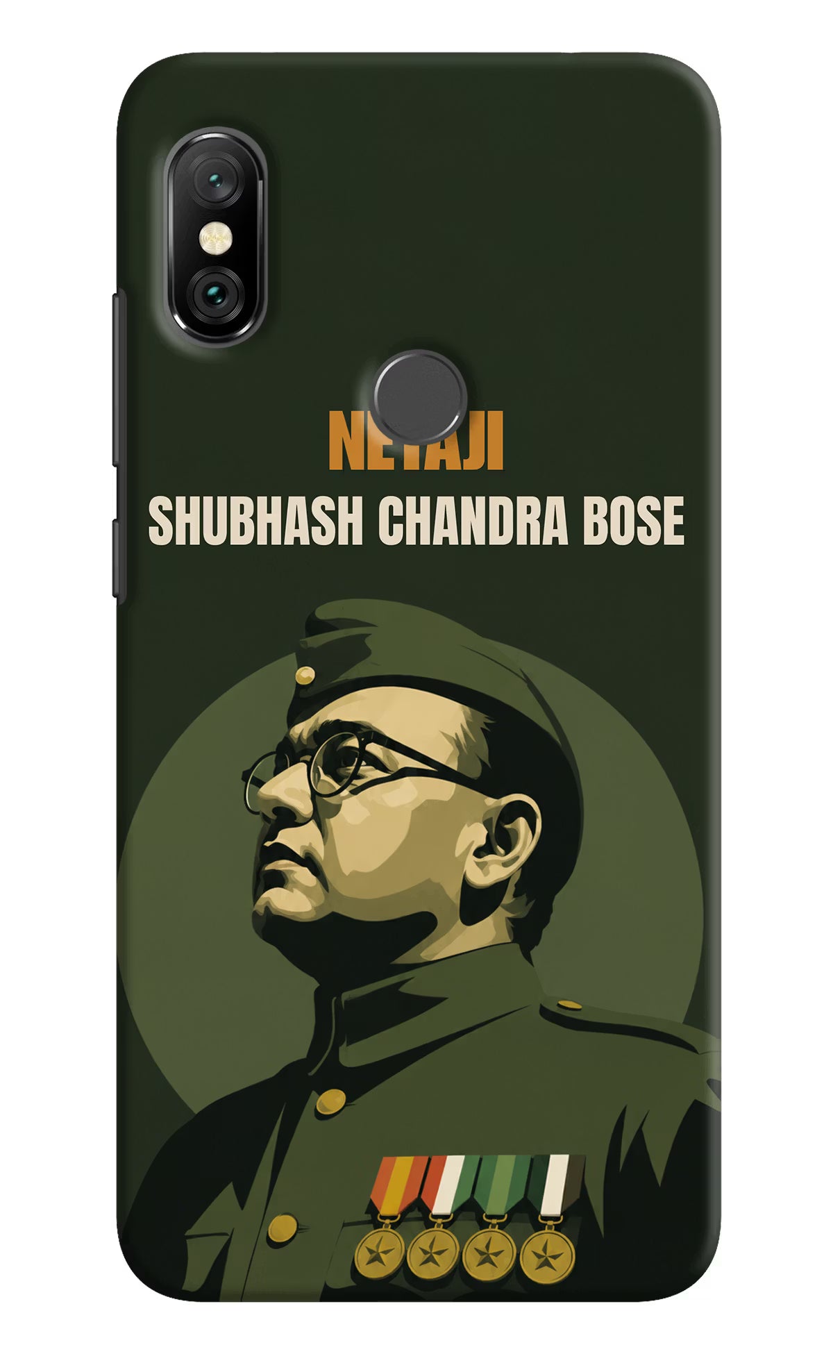 Netaji Legacy Redmi Note 6 Pro Back Cover