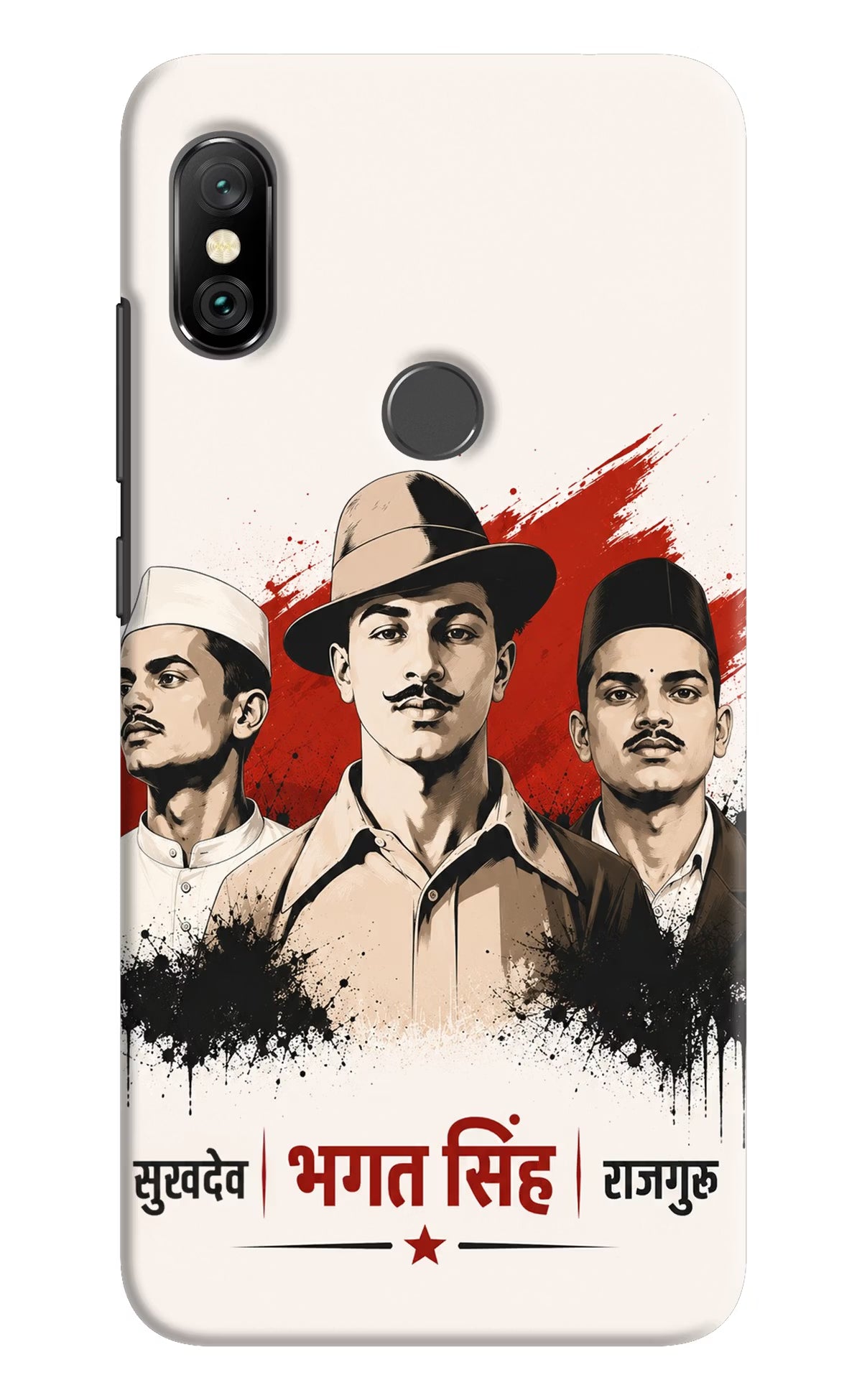 Sardar Patel Iron Will Redmi Note 6 Pro Back Cover