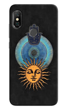Divine Sun Redmi Note 6 Pro Hard Case Back Cover by Casekaro